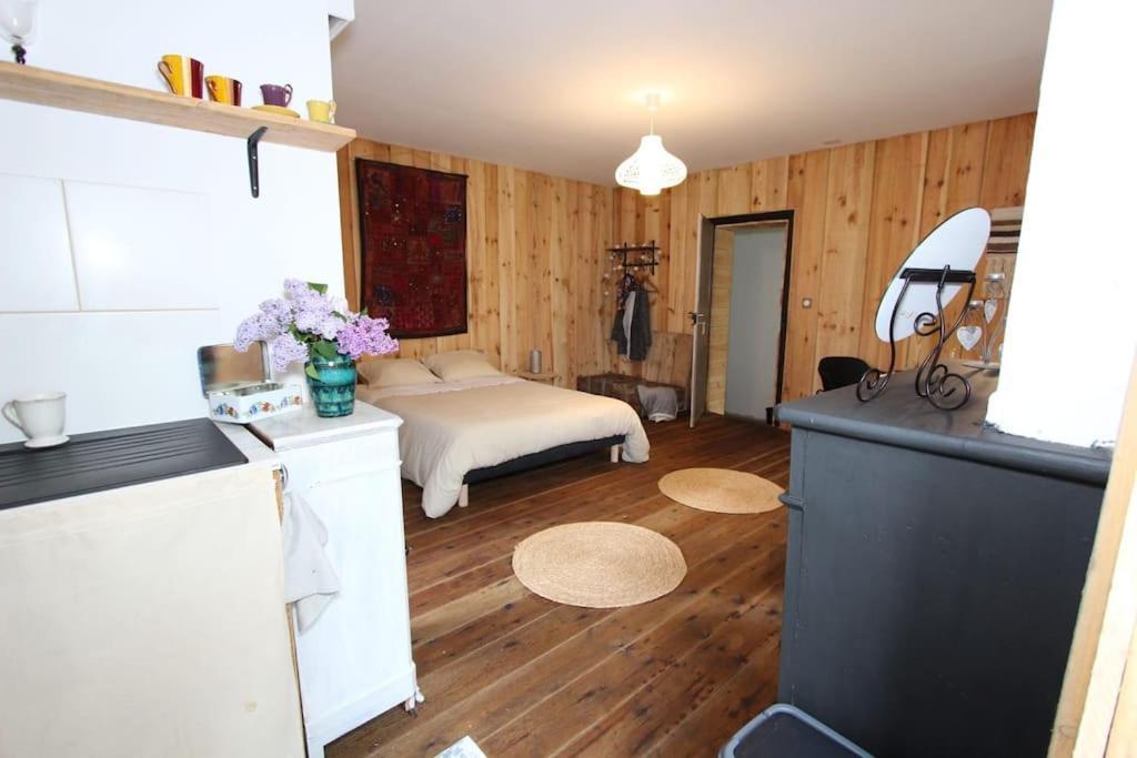 Apartamento Charmant Studio Avec Jardin A La Campagne Sur Le Chemin De Saint Jacques De Compostelle Lauzerte Exterior foto